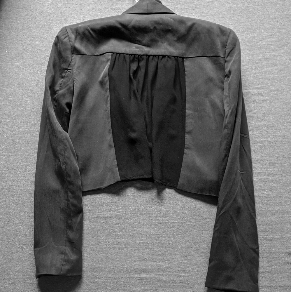 Bebe Flowly Crop Blazer / Jacket - image 2